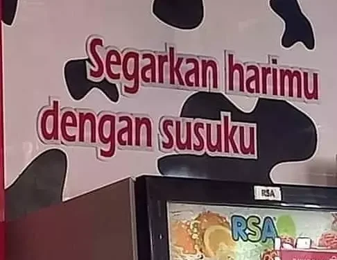 Tulisan di Gerobak Es